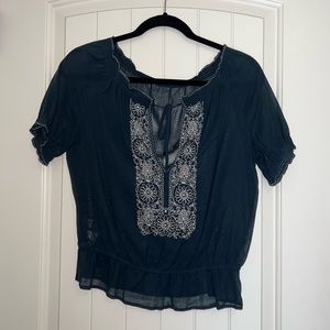 Embroidered blouse